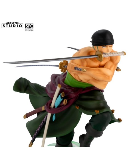 Figura Abystyle One Piece Modelo Zoro