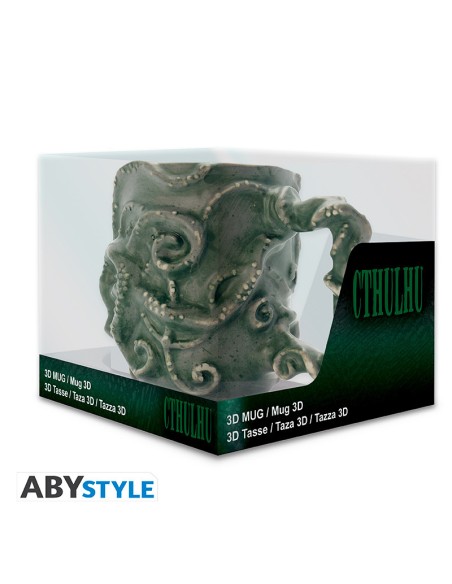 Taza de Cerámica 3D Abystyle Cthulhu Modelo Cthulhu