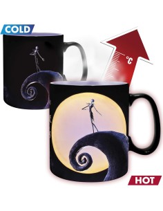 Taza Térmica de Cerámica Abystyle Pesadilla Antes de... 2