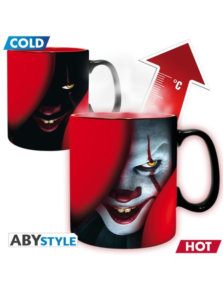 Taza Térmica de Cerámica Abystyle It Modelo Pennywise Time To Float