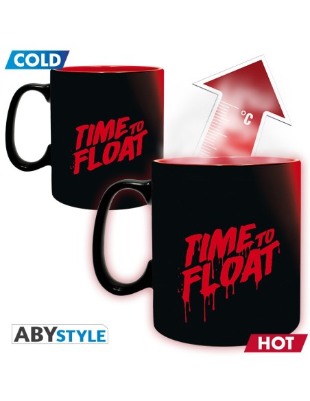 Taza Térmica de Cerámica Abystyle It Modelo Pennywise Time To Float