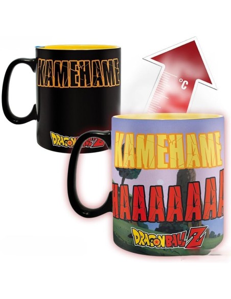 Taza Térmica de Cerámica Abystyle Dragon Ball Modelo Kamehameha