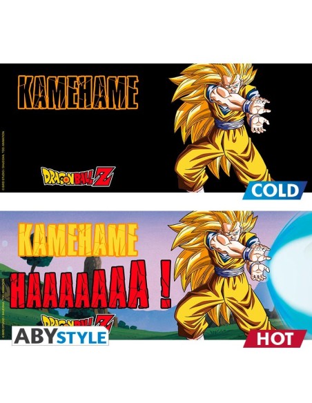 Taza Térmica de Cerámica Abystyle Dragon Ball Modelo Kamehameha