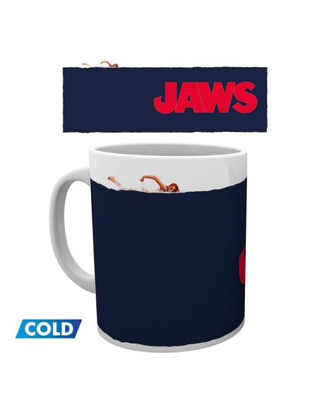 Taza Térmica de Cerámica Abystyle Universal Modelo Tiburón