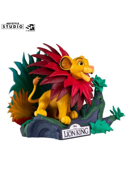 Figura Abystyle Disney El Rey León Modelo 68 Simba