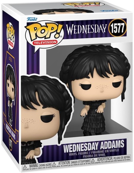 Figura Funko Pop! Televisión Miércoles Miércoles Addams Modelo 1577 | 83316