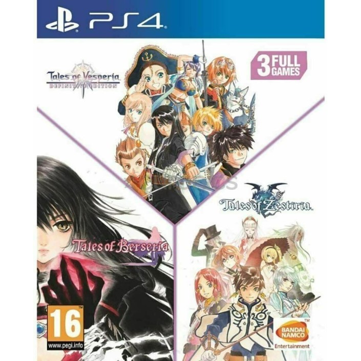 Juego Tales of Vesperia + Tales Of Zestiria +...