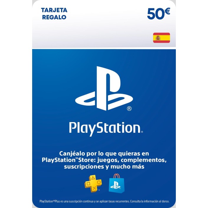 Tarjeta de Regalo Playstation Store 50€ España...