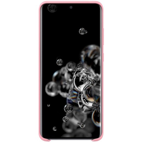 Funda Samsung De Silicona Para Galaxy S20 Ultra Color Rosa EF-PG988TP | Estado Como Nuevo