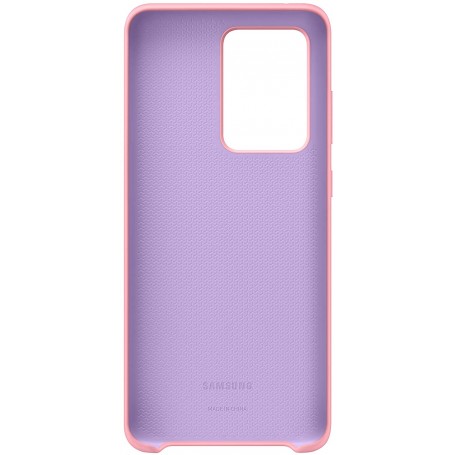 Funda Samsung De Silicona Para Galaxy S20 Ultra Color Rosa EF-PG988TP | Estado Como Nuevo
