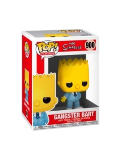 Figura Funko Pop! Televisión Los Simpsons Gangster Bart... 2