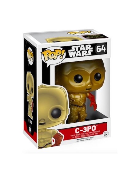 Figura Funko Pop! Star Wars C-3PO Modelo 64 | 06219