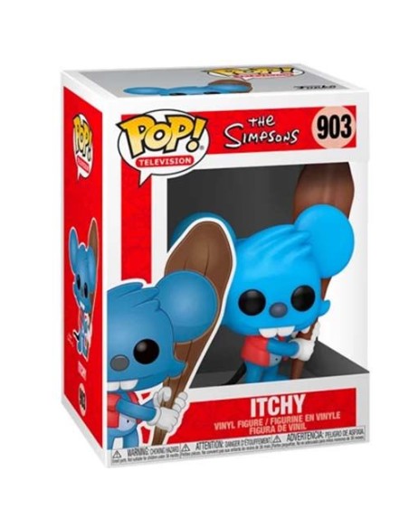 Figura Funko Pop! Televisión Los Simpsons Itchy Modelo 903 | 52958