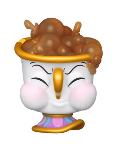 Figura Funko Pop! Disney La bella y la Bestia Chip Modelo 794 | 36513 Edición Pop in a Box