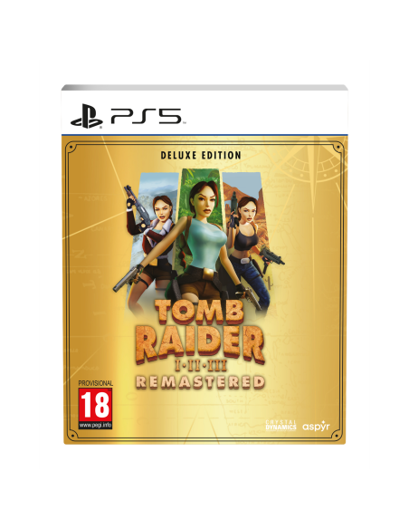 Juego Tomb Raider I-III Remasterizado Deluxe Edition Para Playstation 5 | PS5