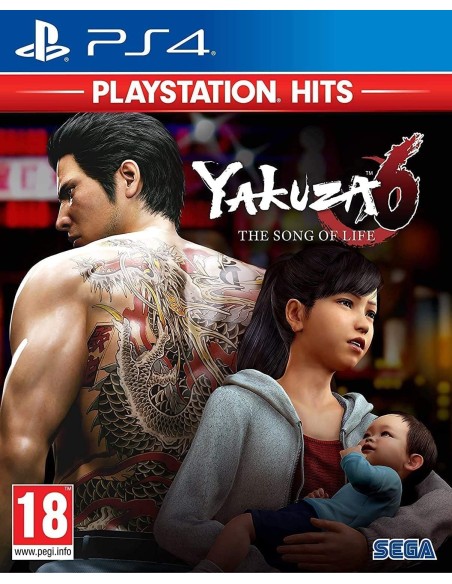 Juego Yakuza Yakuza 6: The Song of Life para Playstation 4 | PS4