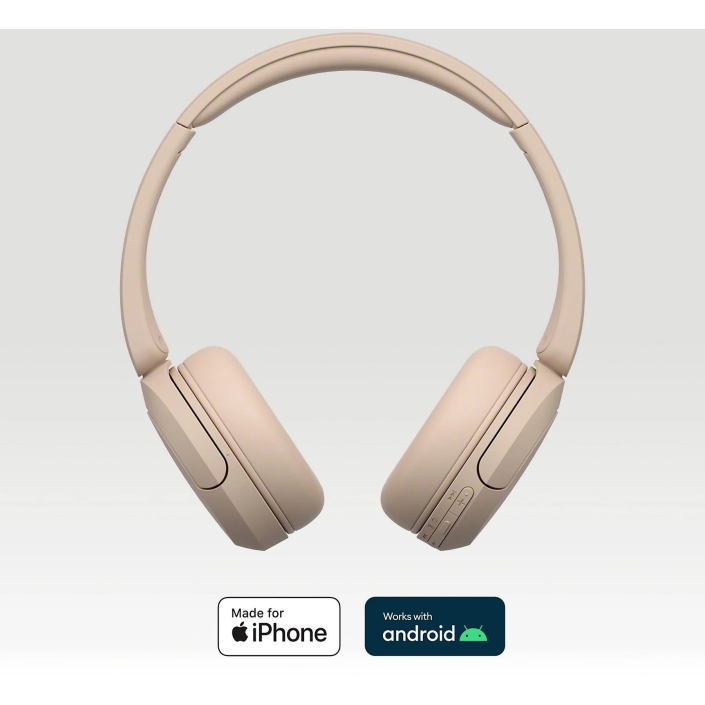Auriculares Inalámbricos Sony WH-CH520 Color Beige
