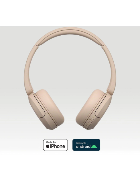 Auriculares Inalámbricos Sony WH-CH520 Color Beige