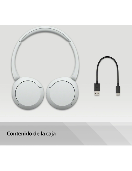 Auriculares Inalámbricos Sony WH-CH520 Color Blanco