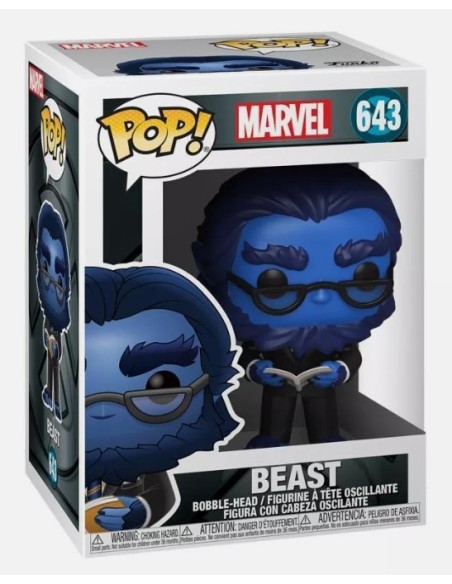 Figura Funko Pop! Marvel X-Men Beast Modelo 643 | 49289