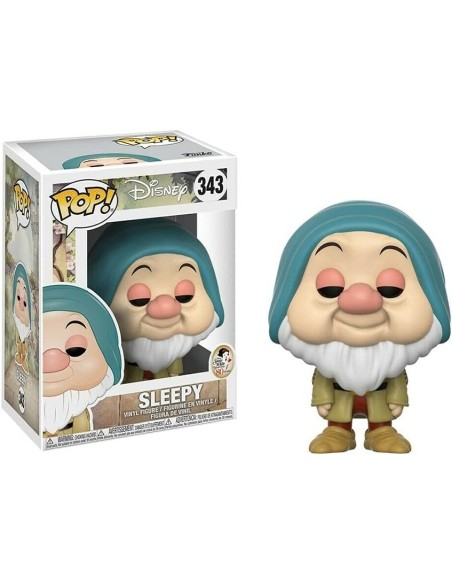 Figura Funko Pop! Disney Enanito Blancanieves Dormilón Modelo 343 | 21724