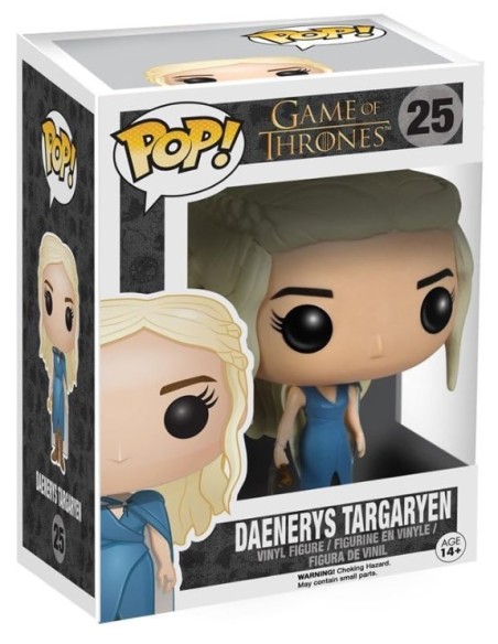 Figura Funko Pop! Televisión Juego de Tronos Daenerys Targaryen Modelo 25 | 04048