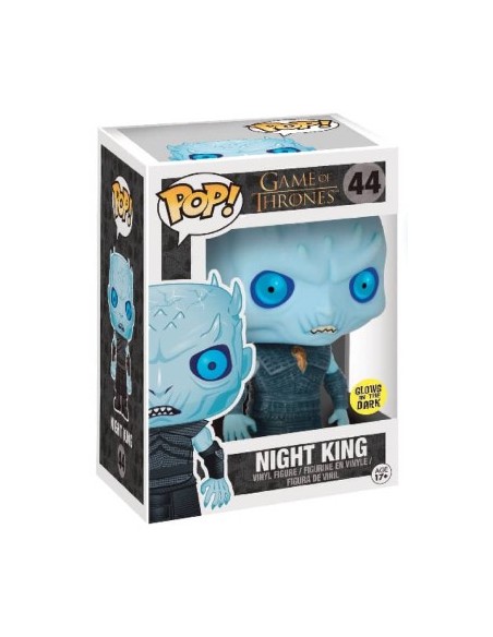 Figura Funko Pop! Televisión Juego de Tronos Rey de la Noche Modelo 44 | 09271 Edición Especial Brilla en la Oscuridad