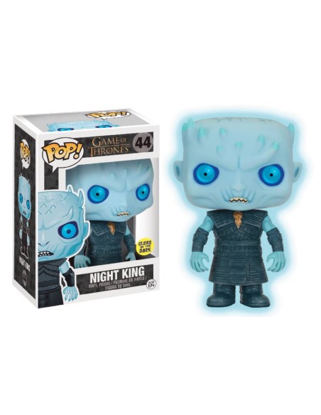 Figura Funko Pop! Televisión Juego de Tronos Rey de la Noche Modelo 44 | 09271 Edición Especial Brilla en la Oscuridad