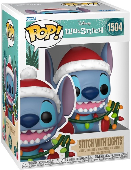 Figura Funko Pop! Disney Lilo y Stitch Stitch con Luces Modelo 1504 | 80038