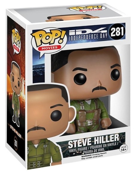 Figura Funko Pop! Películas Independence Day Steve Hiller Modelo 281 | 07809