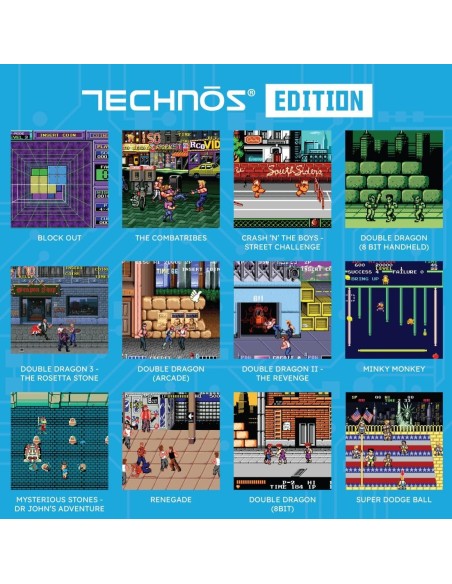 Videoconsola Pocket Retro Technos Edition