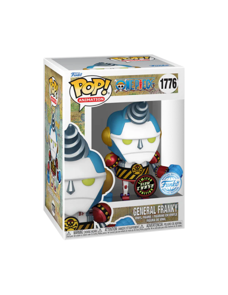 Figura Funko Pop! Animación One Piece General Franky Modelo 1776 | 82823 Edición Chase