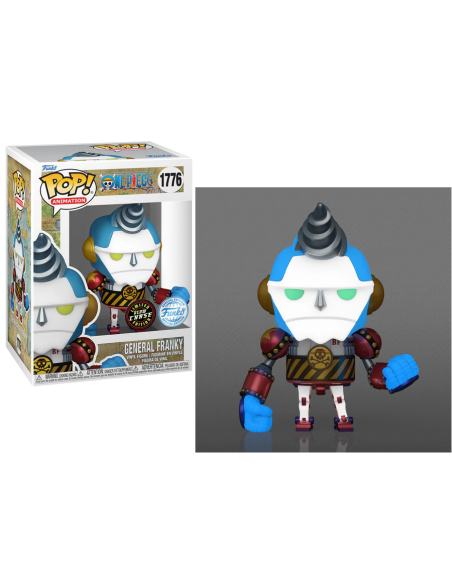 Figura Funko Pop! Animación One Piece General Franky Modelo 1776 | 82823 Edición Chase