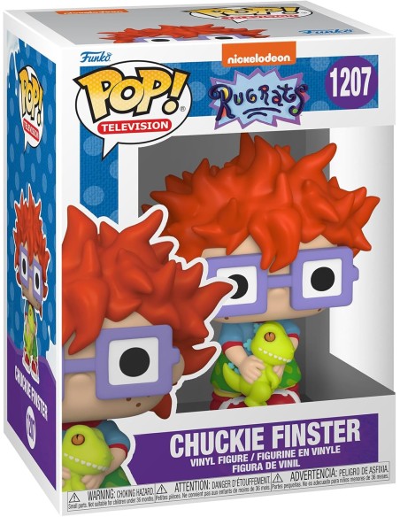 Figura Funko Pop! Televisión Nickelodeon Rugrats Chuckie Finster Modelo 1207 | 59320