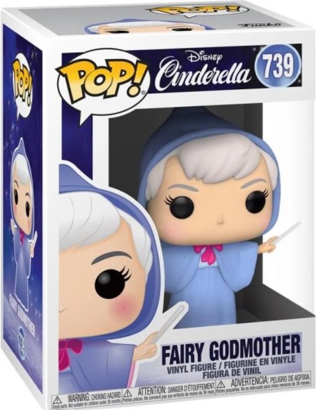 Figura Funko Pop! Disney La Cenicienta Hada Madrina Modelo 739 | 47525