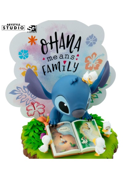 Figura Abystyle Disney Lilo & Stitch Modelo 44 Stitch Ohana