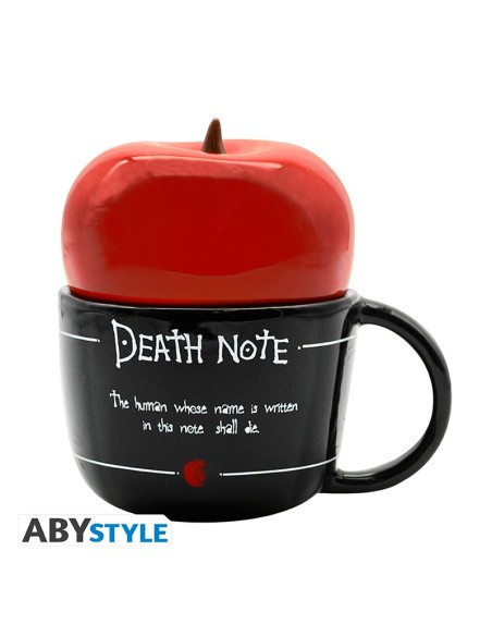 Taza Térmica de Cerámica 3D Abystyle Death Note Modelo Manzana