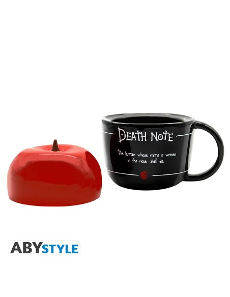 Taza Térmica de Cerámica 3D Abystyle Death Note Modelo Manzana