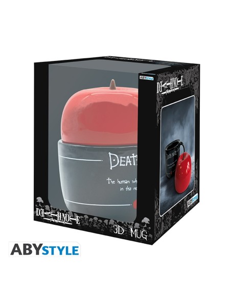 Taza Térmica de Cerámica 3D Abystyle Death Note Modelo Manzana