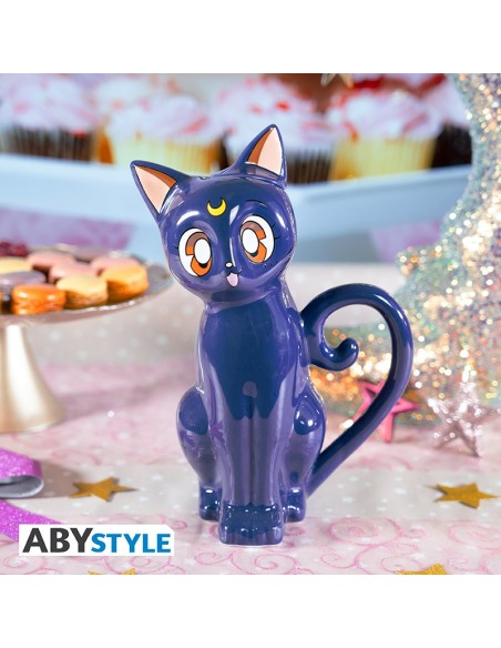 Tetera de Cerámica Abystyle Sailor Moon Modelo Luna