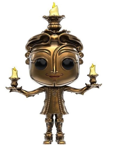 Figura Funko Pop! Disney La Bella y La Bestia Lumiere Modelo 244 | 12319