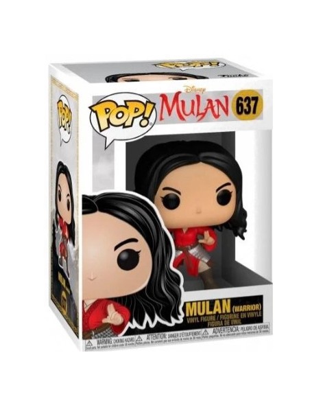 Figura Funko Pop! Disney Mulan Mulan Guerrera Modelo 637 | 46096