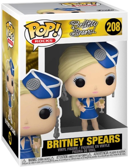 Figura Funko Pop! Rocks Britney Spears Modelo 208 | 52033