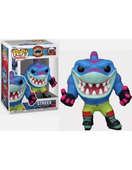 Figura Funko Pop! Televisión Street Sharks Streex Modelo 1615 | 82660