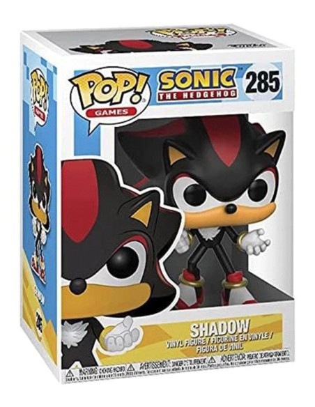 Figura Funko Pop! Juegos Sonic The Hedgehog Shadow Modelo 285 | 20148