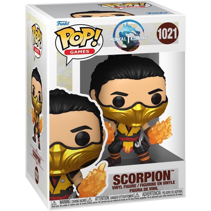 Figura Funko Pop! Juegos Mortal Kombat Scorpion...