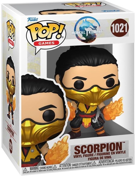 Figura Funko Pop! Juegos Mortal Kombat Scorpion Modelo 1021 | 80274