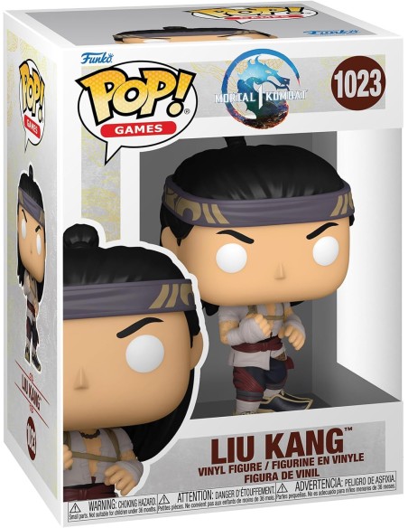 Figura Funko Pop! Juegos Mortal Kombat Liu Kan Modelo 1023 | 80276