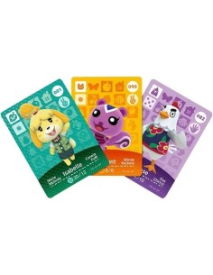 Amiibo Cartas Animal Crossing Serie 1 Sobre de 3 Cartas 2