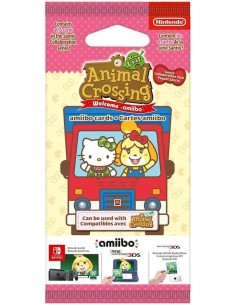 Amiibo Cartas Amiibo Animal Crossing New Leaf y Sanrio...